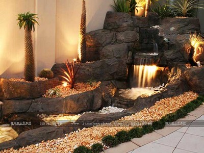 水泥假山制作成為劃時(shí)代的現(xiàn)代化仿真景觀