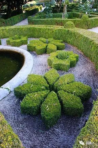 刺繡藝術在模紋花壇中的景觀運用